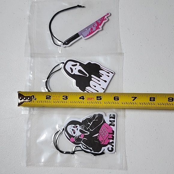 Ghost face car fresheners - Picture 6 of 6